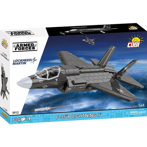 COBI 5912 1/48 Armed Forces Lockheed Martin F-35B Lightning II Model Set