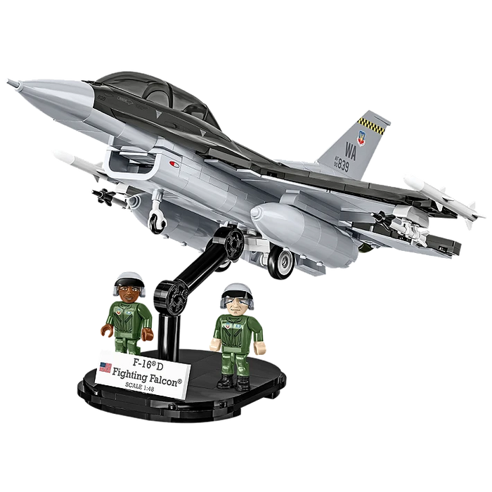 COBI 5914 1/48 Armed Forces Lockheed Martin F-16D Fighting Falcon Model Set (436 Pieces)