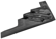 COBI 5916 1/100 Northrop Grumman B-2 Spirit Block Model Aircraft Set (1109 Pieces)