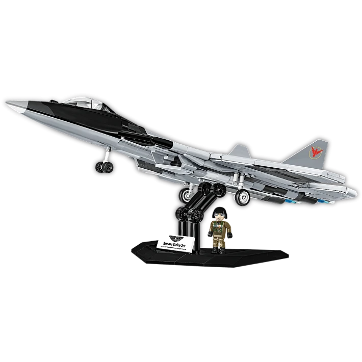 COBI 5921 1/48 Top Gun Maverick Enemy Strike Jet Model Set (851 Pieces)