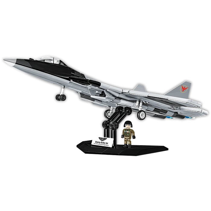 COBI 5921 1/48 Top Gun Maverick Enemy Strike Jet Model Set (851 Pieces)