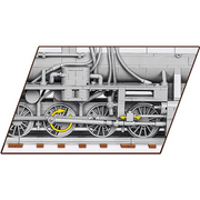 COBI 6281 1/35 Kriegslokomotive Baureihe 52 Steam Locomotive (2400+ Pieces)