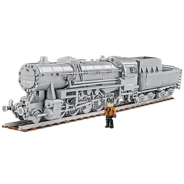 COBI 6281 1/35 Kriegslokomotive Baureihe 52 Steam Locomotive (2400+ Pieces)