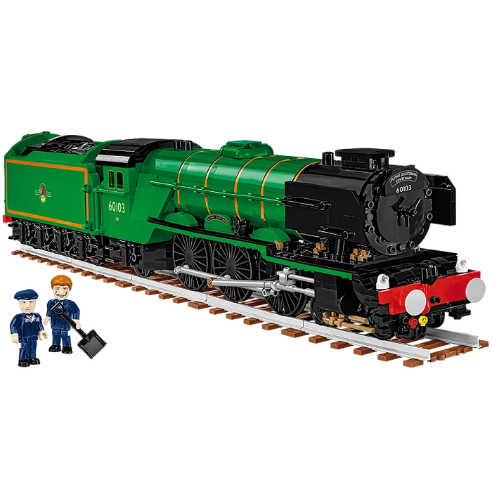 COBI 6292 1/35 Flying Scotsman British Steam Locomotive Block Model Set (2,677 Pieces)