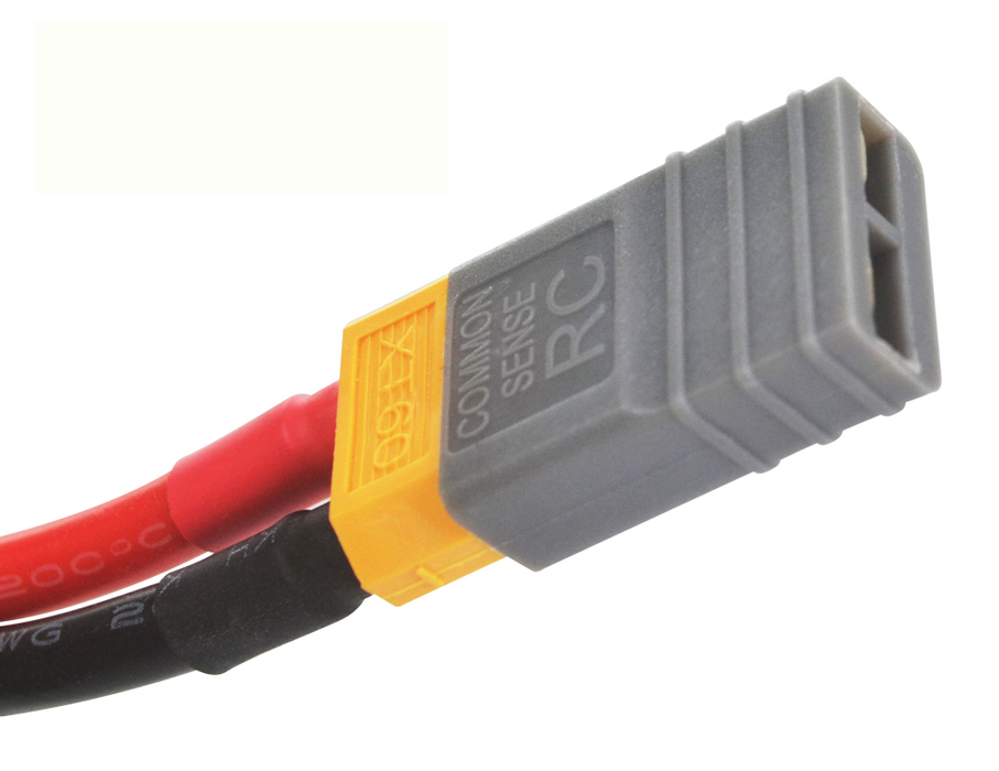 Common Sense RC Female Traxxas Type to Male XT60 Adapter