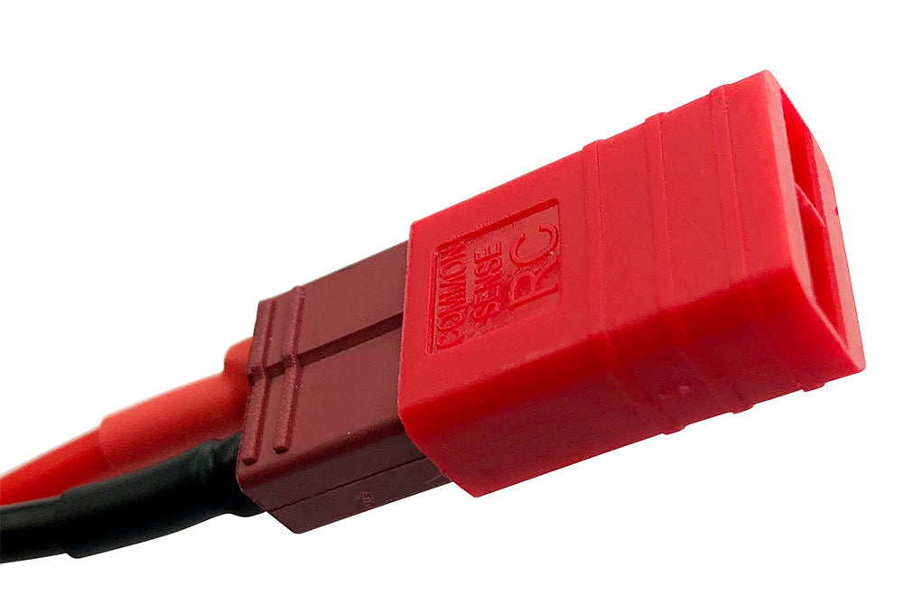 Common Sense RC Male Deans to Female TRX Adapter 2-Pack
