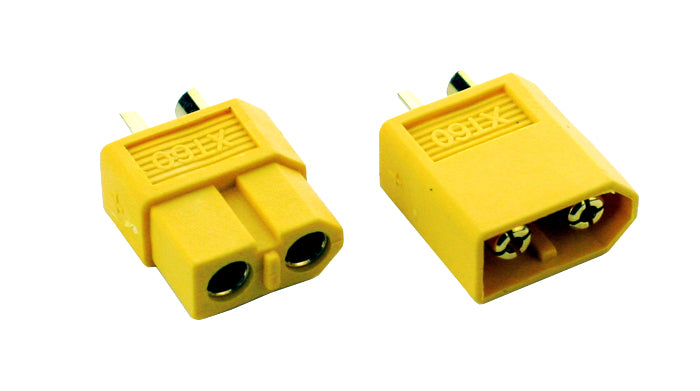Common Sense RC XT60 Connectors 1 Male 1 Female Connectors