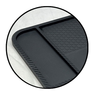 COW RC 24"x30" Carbon Series Work Mat Screw Catcher