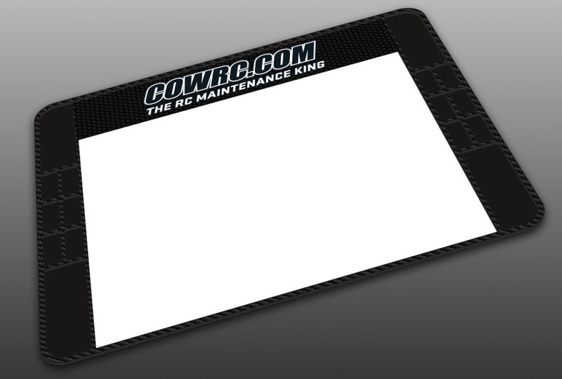 COW RC 24"x30" Screw Catcher Carbon Series Work Mat