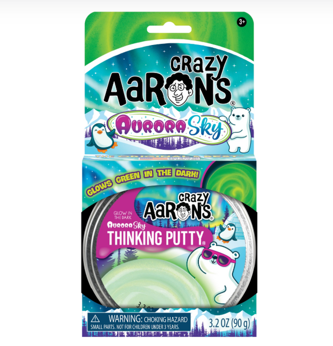 Crazy Aaron's Aurora Sky Thinking Putty