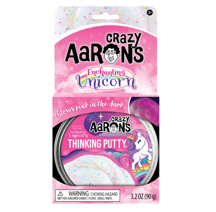 Crazy Aaron's Enchanting Unicorn Thinking Putty