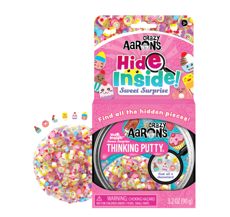 Crazy Aaron's Hide Inside Sweet Surprise Thinking Putty