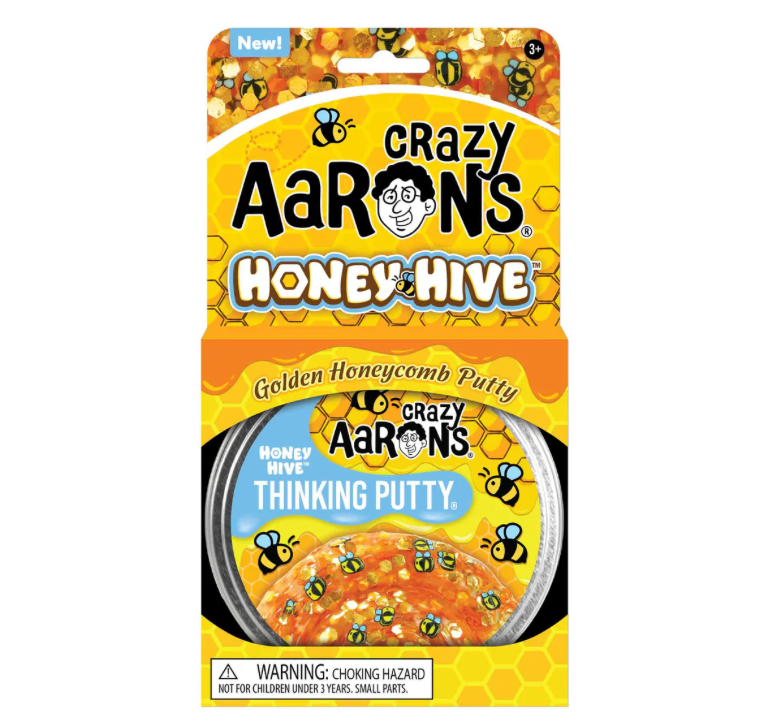 Crazy Aaron's Honey Hive Thinking Putty