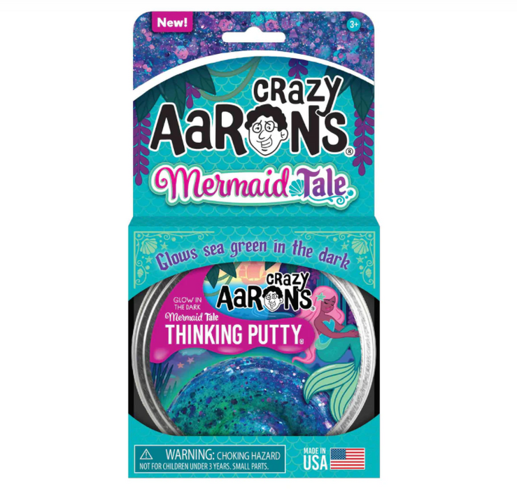 Crazy Aaron's Mermaid Tale Thinking Putty