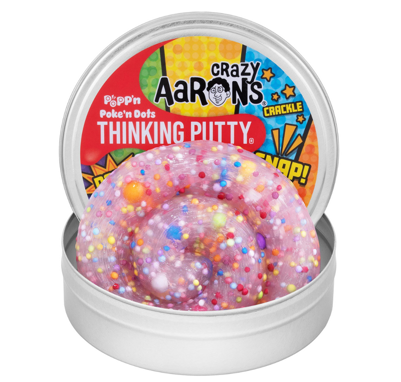 Crazy Aaron's Poke'n Dots Popp'n Putty Tin