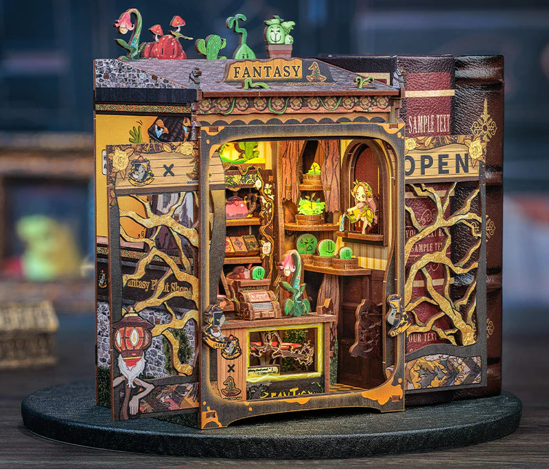 Cutebee MF03 Fantasy Plant Shop Book Nook