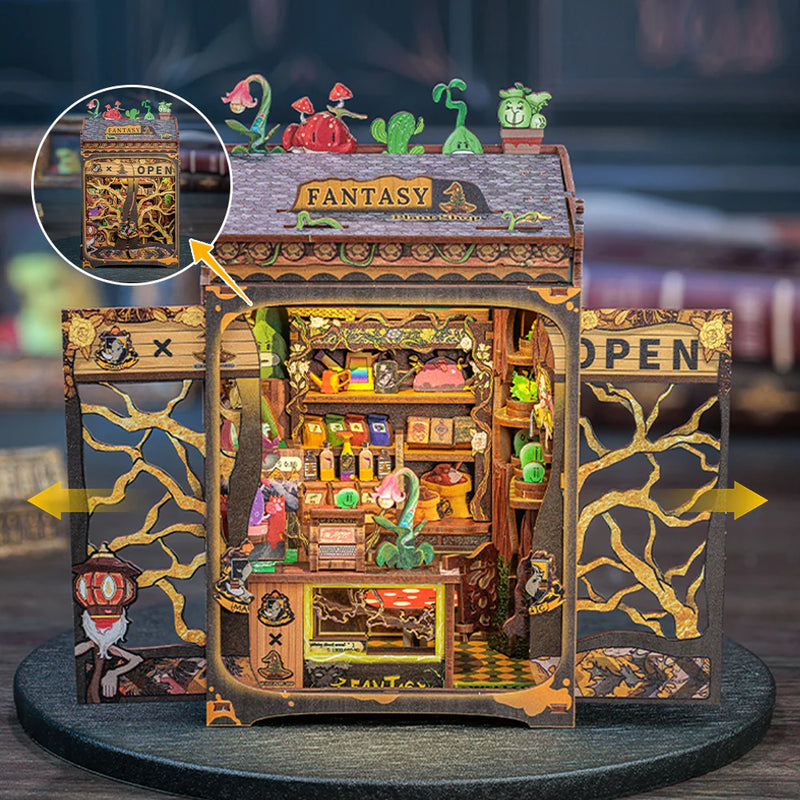 Cutebee MF03 Fantasy Plant Shop Book Nook
