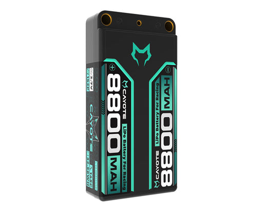 Cayote CYE881S145B 3.7V 8800mAh 1/12 1S 145C Racing LiPo Battery with 5mm Bullets