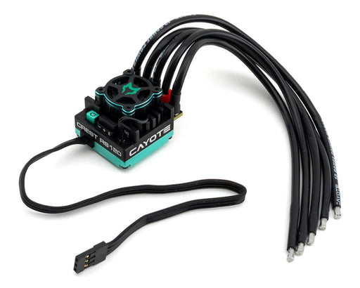 Cayote CYEA11002 Crest RS120 1/10 Stock 120A Sensored Brushless Competition ESC
