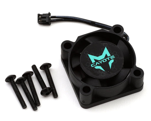 Cayote CYEAF1003 Crest RS60/RS80 25x25x10mm ESC Cooling Fan (Black/Aurora Green)