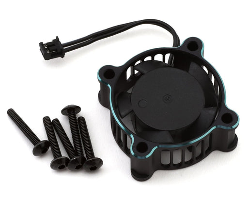 Cayote CYEAF1005 Crest X/X Evo Aluminum 25x25x10mm ESC Cooling Fan (Black/Aurora Green)