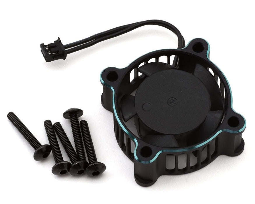 Cayote CYEAF1005 Crest X/X Evo Aluminum 25x25x10mm ESC Cooling Fan (Black/Aurora Green)