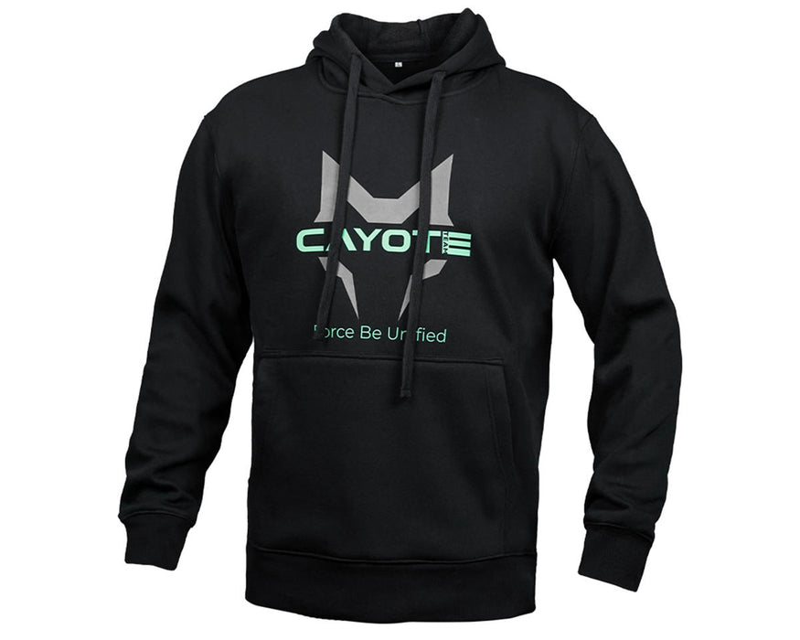 Cayote CYECO2XXL Black Classic-Fit Pullover Hoodie (2XL)
