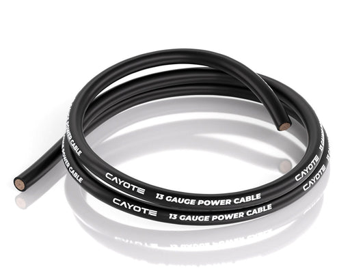 Cayote CYECW04 Black 13AWG Thin-Wall Silicone Wire (1 Meter)