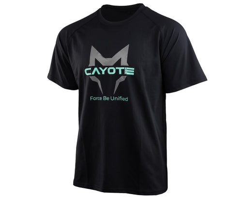 Cayote CYEFC01M Black Team Short Sleeve T-Shirt (M)