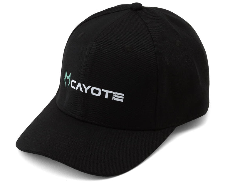 Cayote CYEFH02 Black Strapback Round Bill Hat (One Size Fits Most)