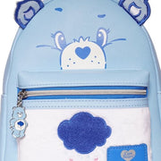 Loungefly Care Bears Grumpy Bear Flocked Mini-Backpack - Entertainment Earth Exclusive
