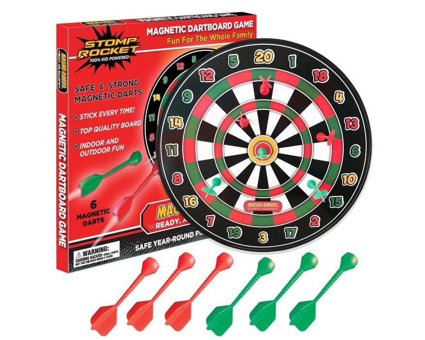 Stomp Rocket Magne-Darts Magnetic Dart Board
