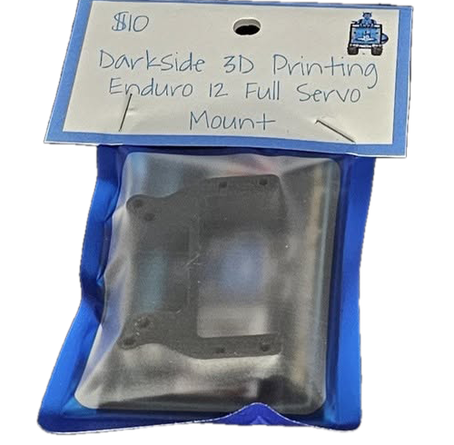 Darkside 3D Printing 100 Enduro 12 Full Size Servo Mount