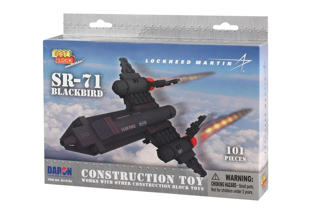 Daron BL14186 SR-71 Blackbird Best Lock Construction Toy