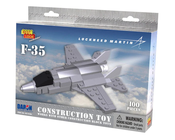 Daron BL14189 F-35 Lightning II Best Lock Construction Toy