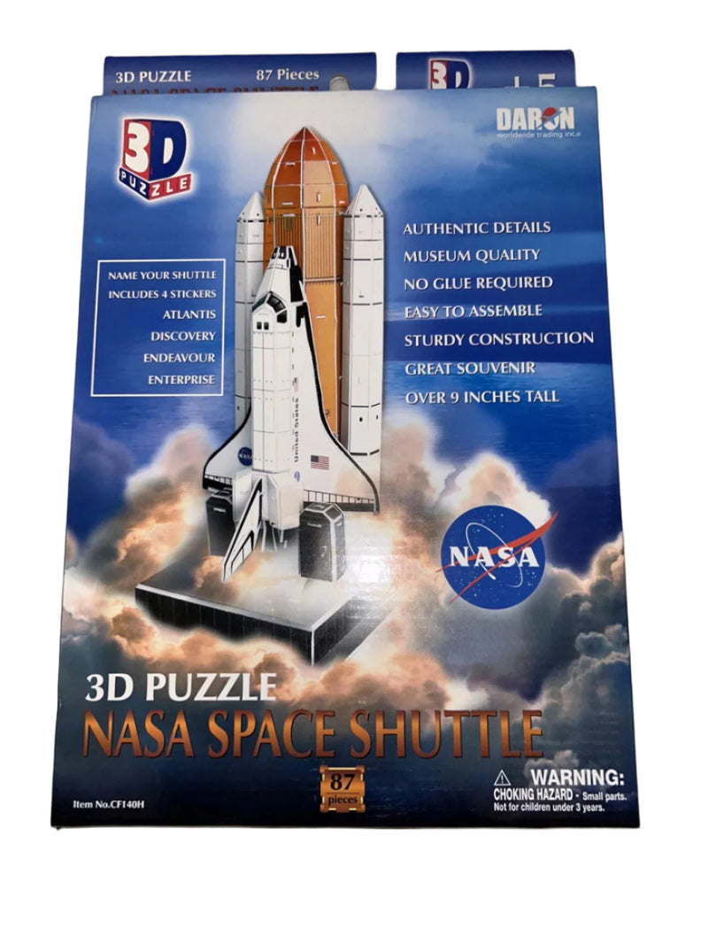 Daron CF140H Space Shuttle 87 Piece 3D Puzzle