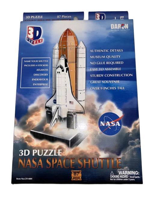 Daron CF140H Space Shuttle 87 Piece 3D Puzzle
