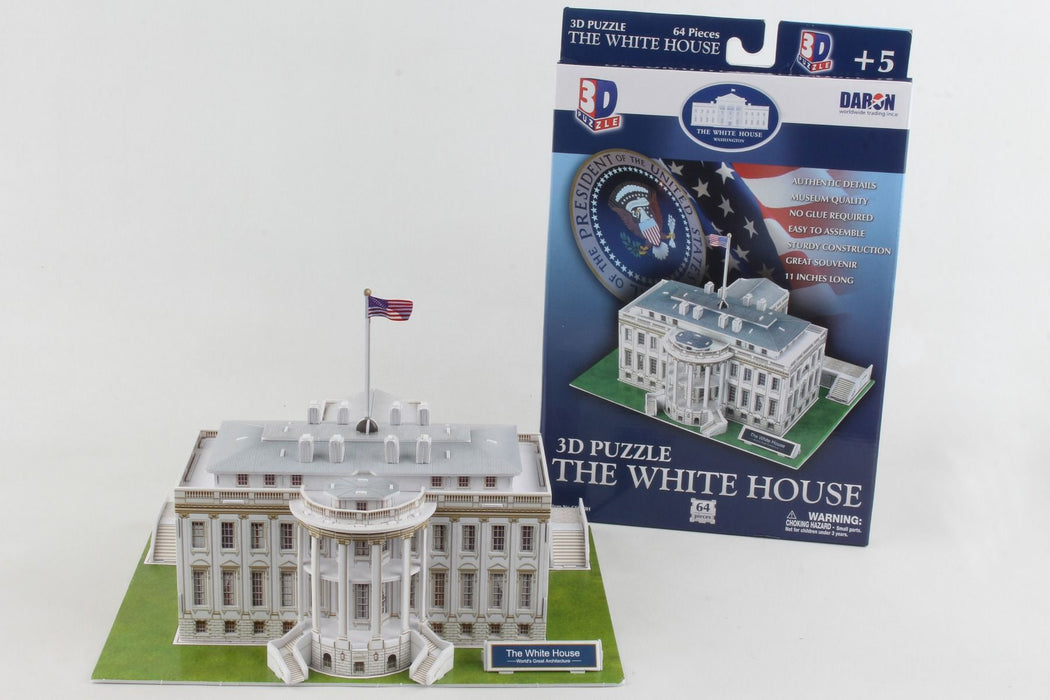Daron CF60H White House 64 Piece 3D Puzzle