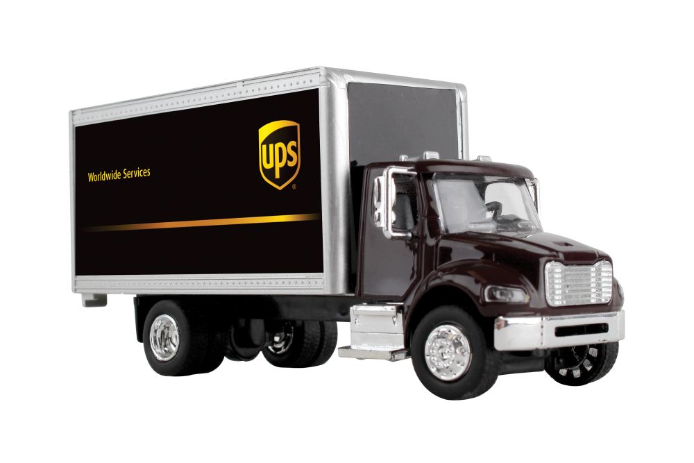 DARON GWUPS001 1/50 UPS Die Cast Box Truck