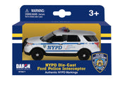 DARON NY71400 1/43 NYPD Ford Police Interceptor