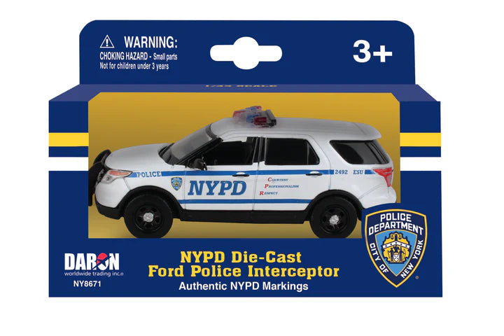 DARON NY71400 1/43 NYPD Ford Police Interceptor