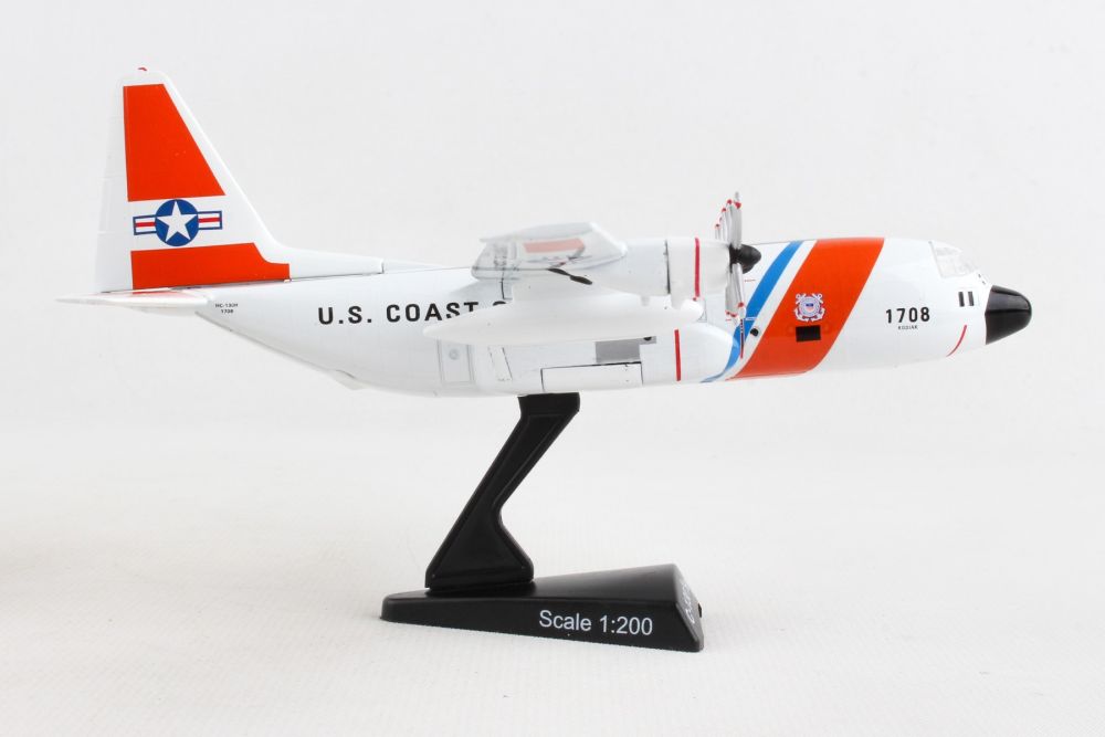 Daron PS5330-5 Postage Stamp 1/200 C-130 Hercules USCG