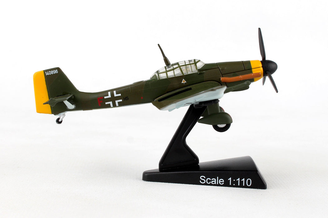 Daron PS5339-4 Postage Stamp 1/110 Ju 87 Stuka German Bomber