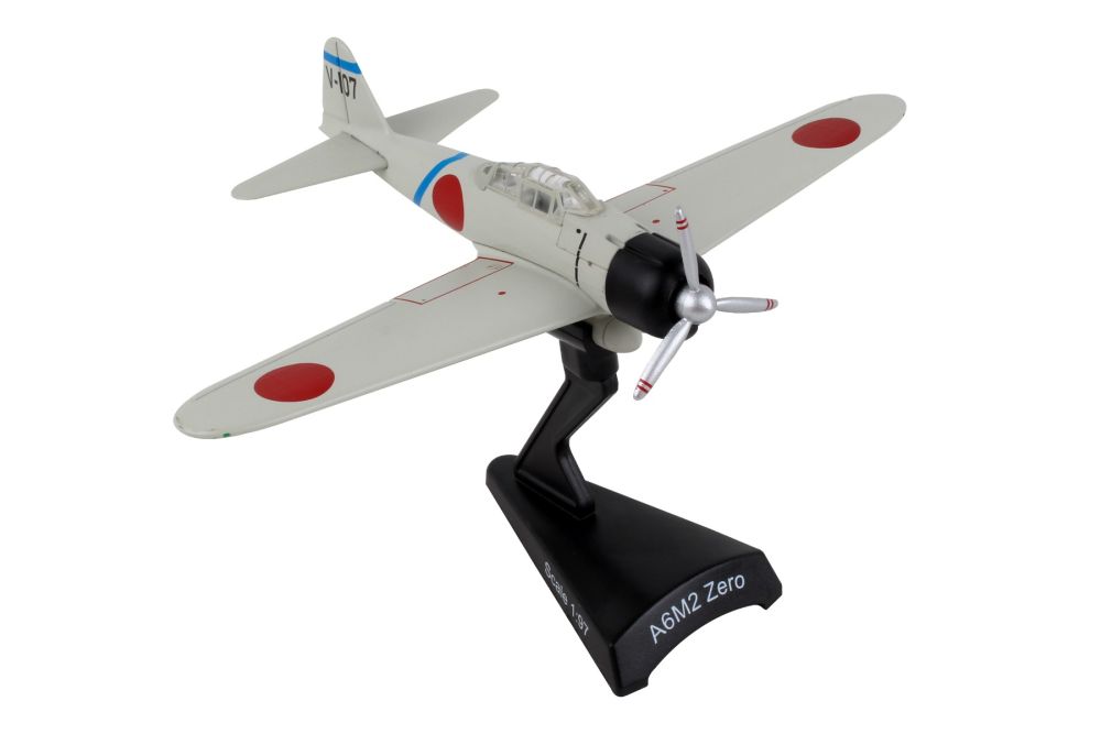 Daron PS5343-4 Postage Stamp 1-/7 A6M2 Japanese Zero V-107