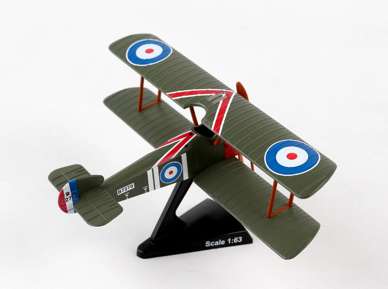 DARON PS5350-2 Postage Stamp 1/63 Sopwith F.1 Camel biplane Aircraft