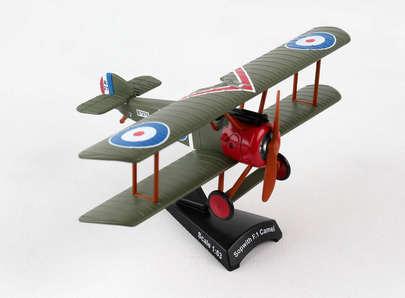 DARON PS5350-2 Postage Stamp 1/63 Sopwith F.1 Camel biplane Aircraft