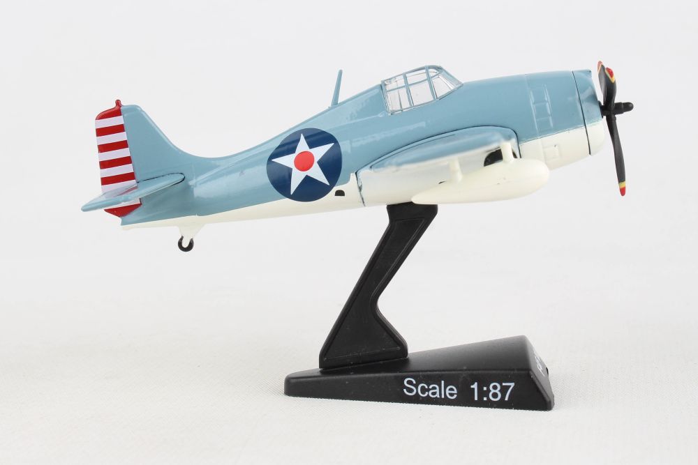 Daron PS5351-2 Postage Stamp 1/87 F4F Wildcat US NAVY