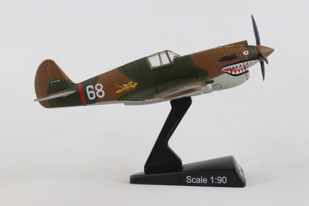 Daron PS5354-1 Postage Stamp 1/90 Curtiss P-40 Hells Angel