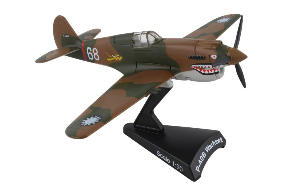 Daron PS5354-1 Postage Stamp 1/90 Curtiss P-40 Hells Angel