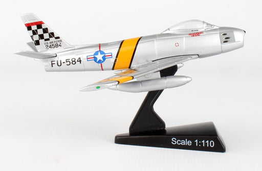 Daron PS5361-3 Postage Stamp 1/110 F-86 Sabre Mig Mad Marine USAF